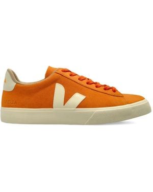 Veja Campo Panelled Trainers - Orange