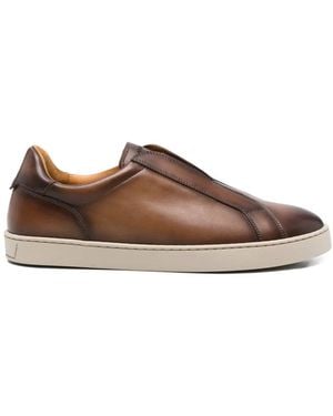 Magnanni Gasol Slip-On Trainers - Brown