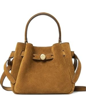 Tory Burch Mini Romy Tote Bag - Brown