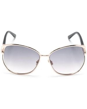 Tom Ford オーバーサイズ サングラス - メタリック