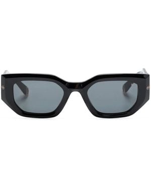 Philipp Plein スクエアフレーム サングラス - ブラック