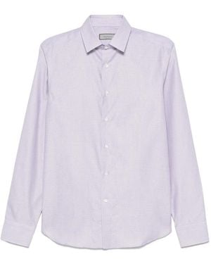 Canali Cotton Shirt - Purple