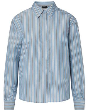 Liu Jo Shirt With Lace Insert - Blue