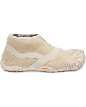 SUICOKE VFF Suede Five-Toe Trainers - Natural
