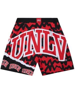 Mitchell & Ness Jumbotron 2.0 Sublimated Shorts - Rouge