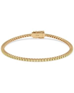 VEYNOU 18Kt Recycled Diamond Tennis Bracelet - Metallic