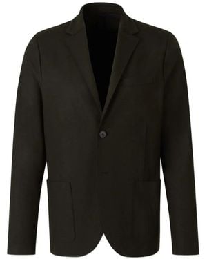Harris Wharf London Virgin Wool Blazer - Black