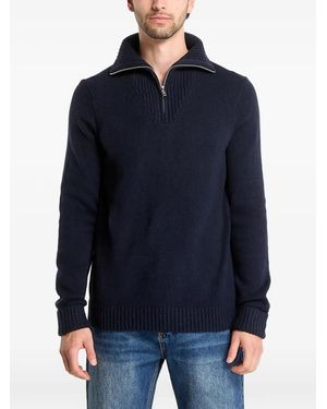 Gap Jersey Con Media Cremallera - Azul