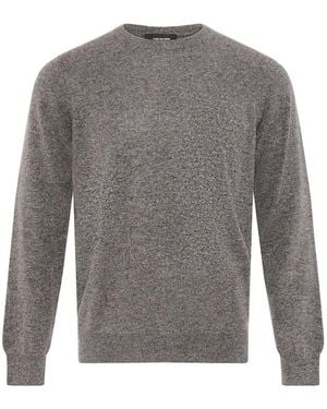 Yves Salomon Crew-Neck Cashmere Sweater - Grey