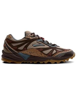 Brooks Staple X Cascadia 1 Low-Top Trainers - Brown