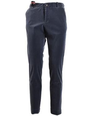 Rrd Corduroy Slim-Fit Pants - Blue
