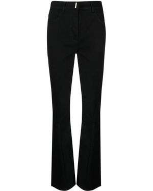 Givenchy High-Waisted Flared Jeans - Black