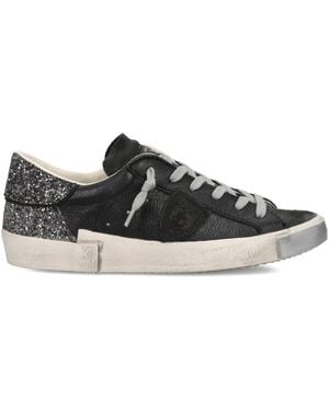 Philippe Model Prsx Lace-Up Trainers - Black