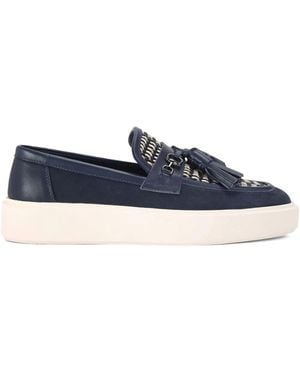 Kurt Geiger Milbank Tasselled Loafers - Blue