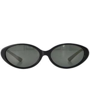 CASABLANCA Oval Curve Sunglasses - Grey