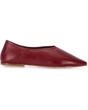 LA ROSE Babu Ballet Flats - Red