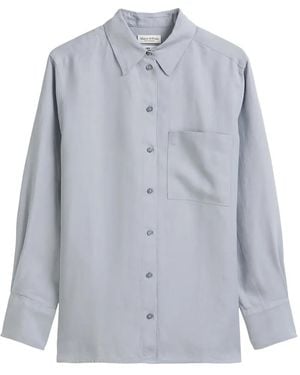 Marc O' Polo Chest-Pocket Shirt - Blue