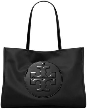 Tory Burch Bolso shopper Ella pequeño - Negro
