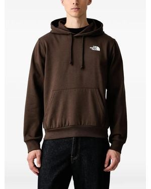 The North Face Evolution Box Nse Regular Hoodie - Brown