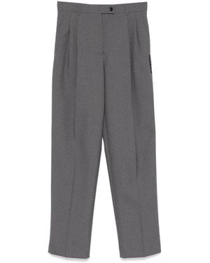 Marni Virgin Wool Trousers - Grey