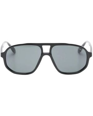 Emporio Armani Pilot-Frame Sunglasses - Grey