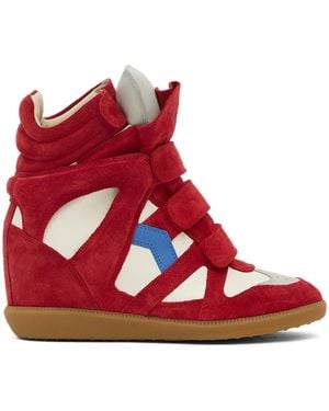 Isabel Marant Bekett スニーカー - レッド