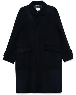 PT Torino Single-Breasted Coat - Black