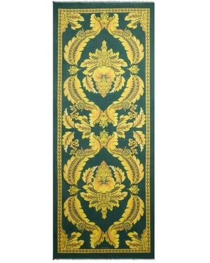 Etro Schal Mit Blumenmotiv Und Bienen, Damen - Grün