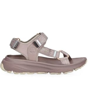 Timberland Dune Backstrap Touch-Strap Sandals - Purple