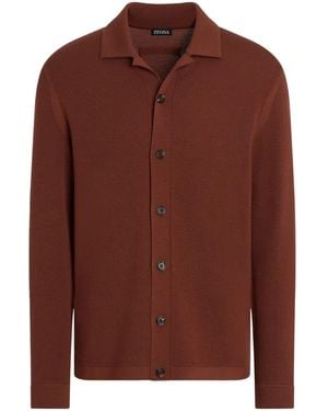 ZEGNA シャツ - ブラウン