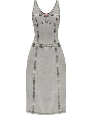 DIESEL D-Inny Denim Dress - Grey