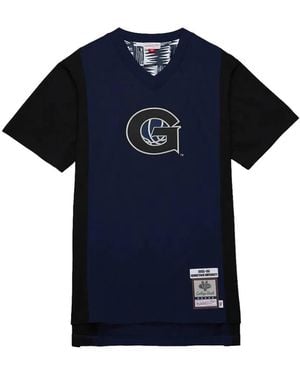 Mitchell & Ness Georgetown Hoyas 1995/96 Authentic Shooting T-Shirt - Blue