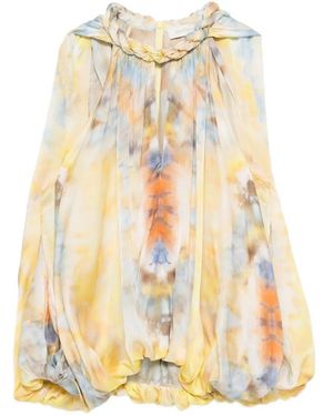 Zimmermann Alchemy Printed Blouse - White