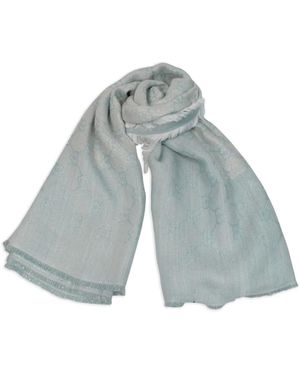 Blugirl Blumarine Logo Scarf - Blue