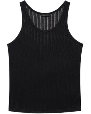 Anine Bing Eugene Tank - Black