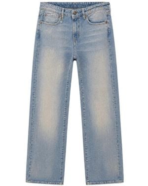 R13 Effie Faded-Effect Jeans - Blue