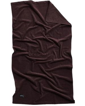MAGNIBERG Embossed Towel - Brown