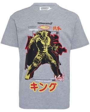 W/STUDIO Printed T-Shirt - Grey