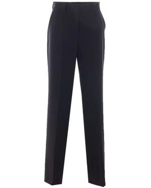 Liu Jo Pressed-Crease Palazzo Pants - Blue