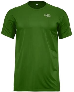 REDELK Logo-Print Raglan-Sleeve T-Shirt - Green
