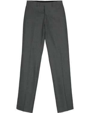 Sandro Gerade Hose Mit Bügelfalten - Grau
