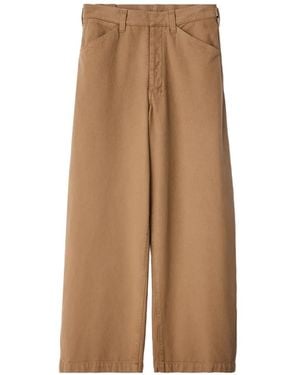 Lemaire Oversized Workwear Trousers - Natural
