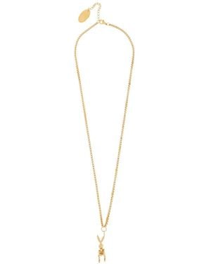 DSquared² Collar Con Colgante De Conejo - Blanco