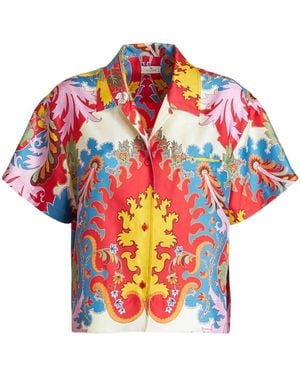 Etro グラフィック Tシャツ - レッド