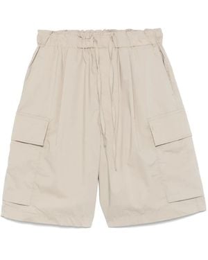 Kaptain Sunshine Popeline Shorts - Naturel