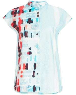 Silvia Tcherassi Blouse Adele - Bleu