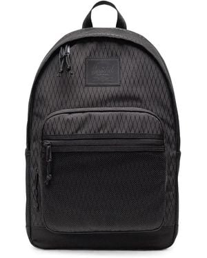 Herschel Supply Co. Kaine 28L Diamond-Quilted Mesh-Panel Backpack - Black