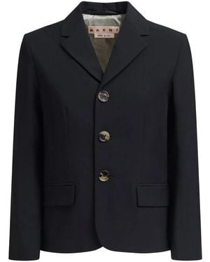 Marni Virgin Wool Blazer - Black