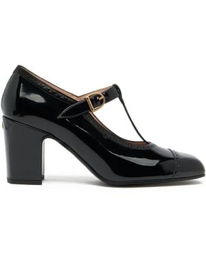 Bally 75Mm Eclayr T-Strap Pumps - Black