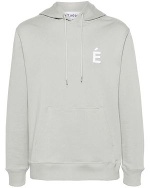 Etudes Studio Klein Organic Cotton Hoodie - White